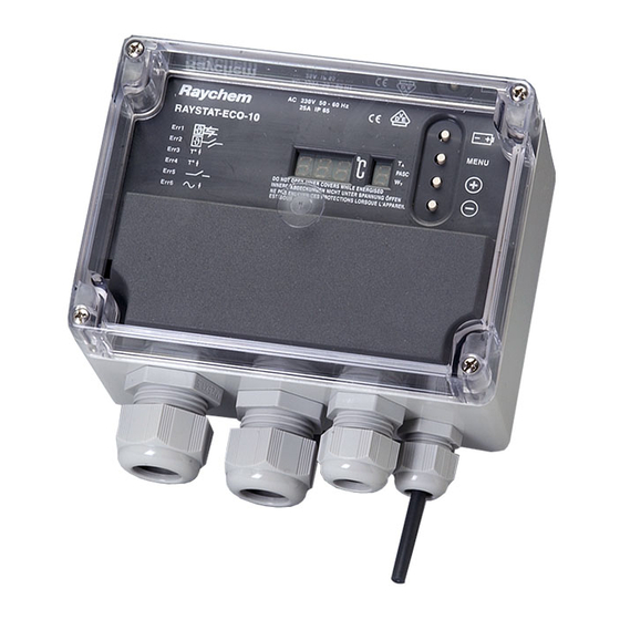 Ziegler DigiTrace RAYSTAT-ECO-10 Manuals