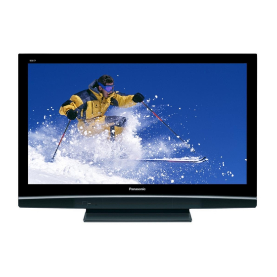 Panasonic Viera TH-P42C10M Operating Instructions Manual