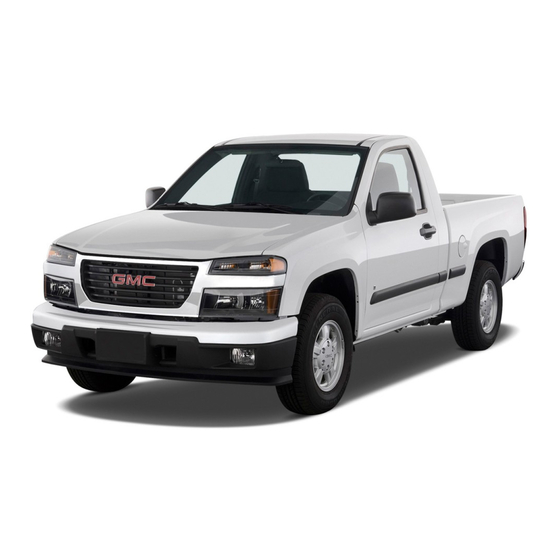GMC 2007 Canyon Owner's Manual