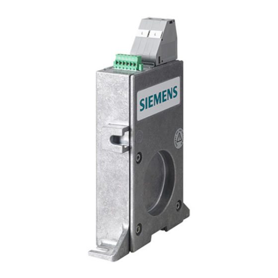 Siemens 5SD7411-2 Operating Instructions Manual