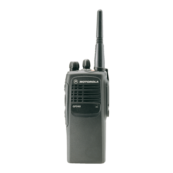 Motorola GP640 Series Basic Service Manual