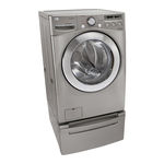 LG STEAM WASHER WM2501H*A User's Manual & Installation Instructions