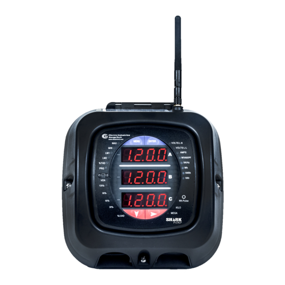 Electro Industries/GaugeTech Shark 100 Quick Start Manual