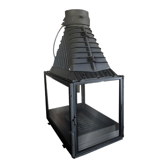 Cheminees Philippe RADIANTE 846 4V Installation & User Manual