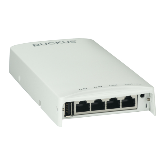 Ruckus Wireless H550 Quick Setup Manual