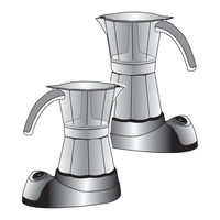 Delonghi ELECTRIC MOKA COFFEE MAKER Operating Instructions Manual