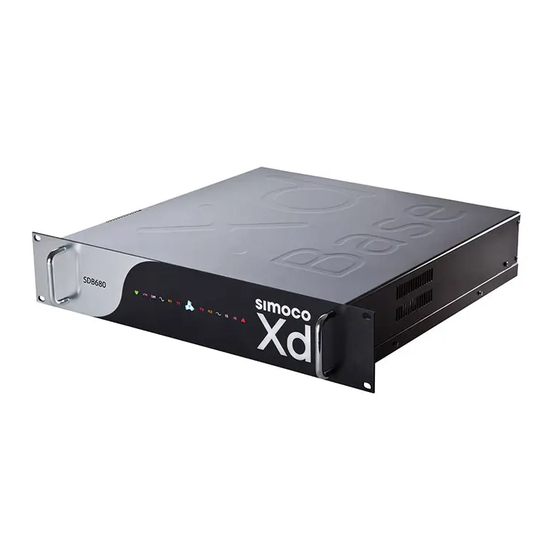 Simoco SDB680 Installation Manual