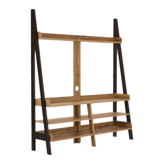 Next BRONX TV LADDER SHELF 308876 Assembly Instructions Manual
