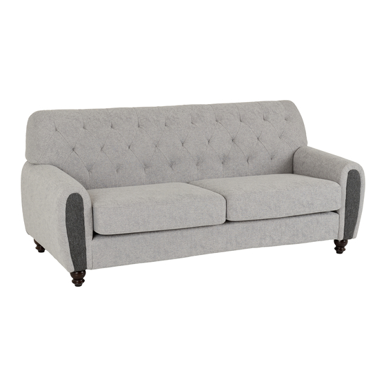Seconique CHESTER 3 SEATER SOFA Assembly Instructions