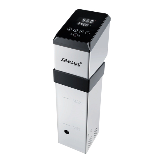 Steba SV 120 Professional Manuals