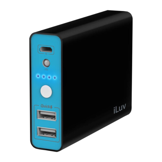 Iluv myPower 10400 Quick Start Manual