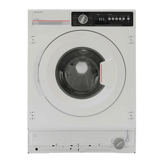 Sharp ES-NIB814BWB-DE Washing Machine Manuals