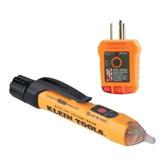 Klein Tools NCVT-1XTKIT Instructions