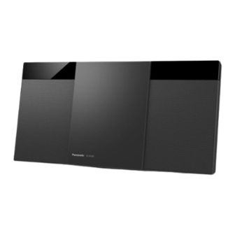 Panasonic SC-HC302 Operating Instructions Manual