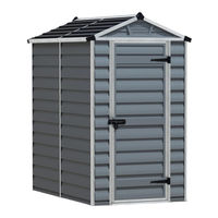 Palram Skylight Shed Manual