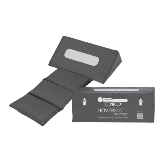 Etac HoverTech HoverMatt PROSWedge PROS-W User Manual