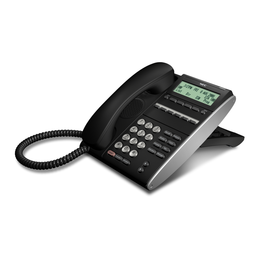 NEC DT310 Series User Manual