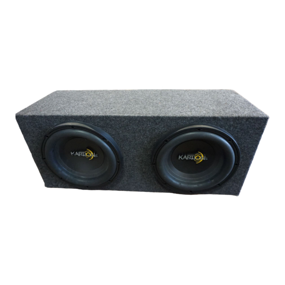 Kaption Audio CL10D2 Owner's Manual & Installation Manual