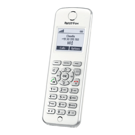 Fritz! Fon M2 Quick Manual