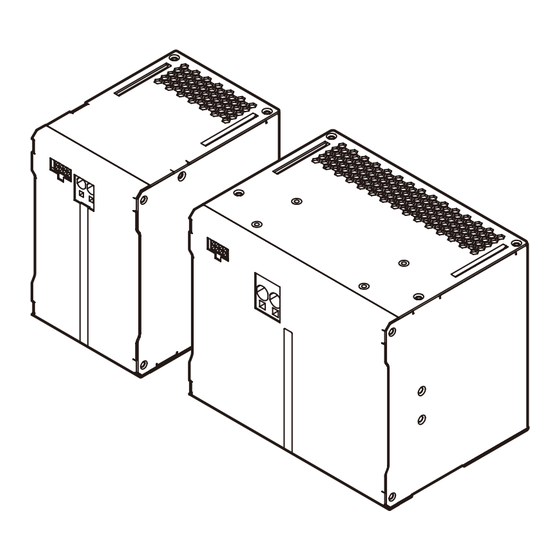 Omron S8BA-S Series L Instruction Manual