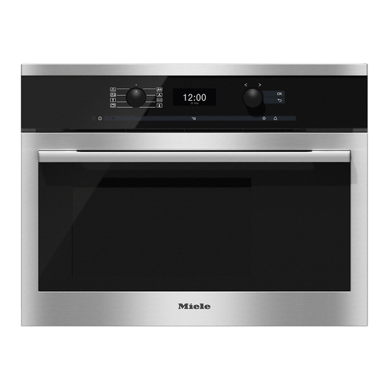 Miele DGC 6300 Operating And Installation Instructions