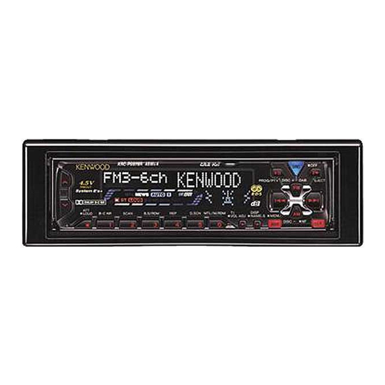 Kenwood KRC-PS978R Manuals