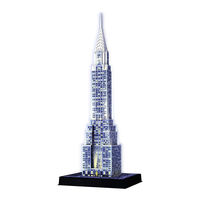Ravensburger 3D Puzzle Chrysler Building Night Edition Manual
