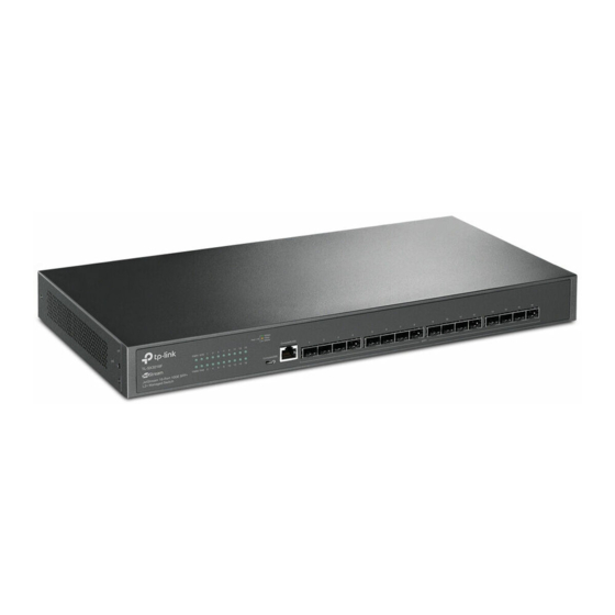 TP-Link TL-SX3016F Installation Manual