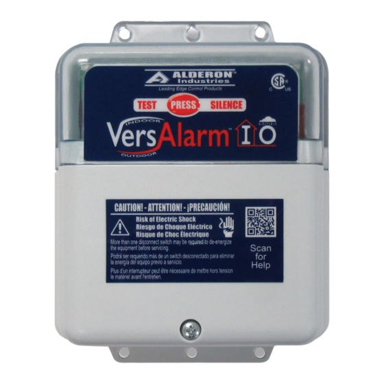 Alderon Industries VersAlarm I/O VLIO-0001 Manuals