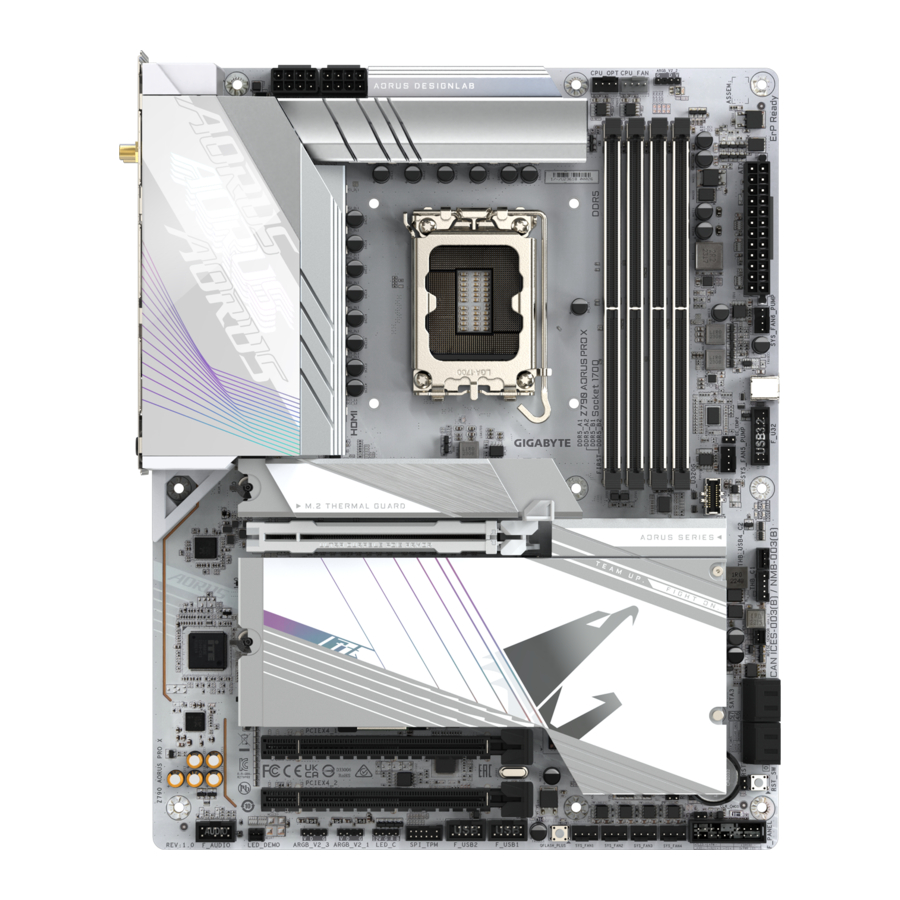 GIGABYTE Z790 AORUS PRO X - Motherboard Manual