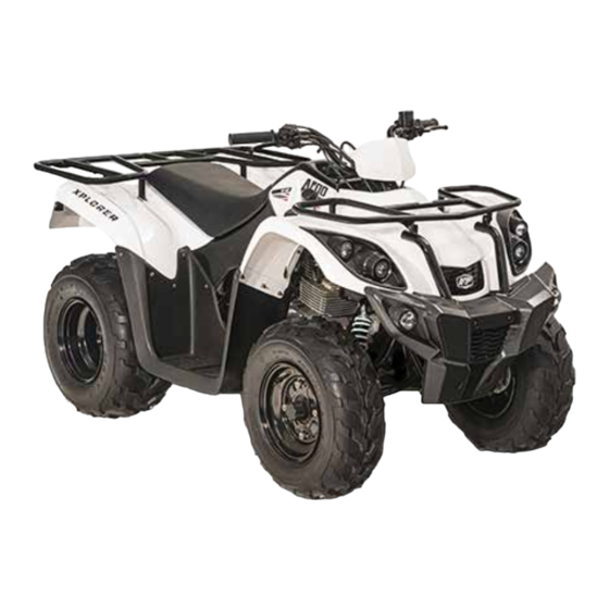 Argo Xplorer XR 150 2024 Operator's Manual