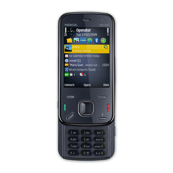 Nokia N86 Manuals