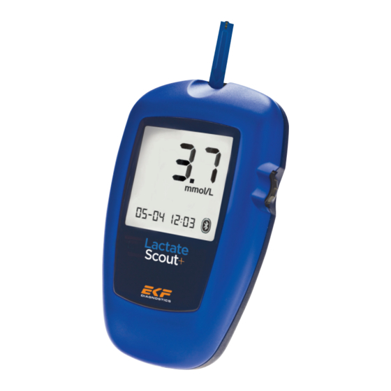 EKF Lactate Scout+ User Manual