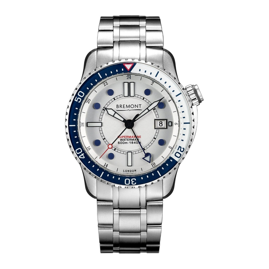 Bremont WATERMAN LIMITED EDITION Technical Notes