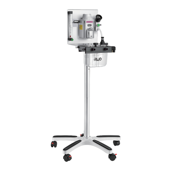 RWD R640-S1 Veterinary Anesthesia Machine Manuals
