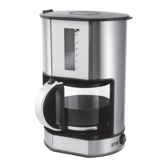 RTC KA MI1 Coffee Maker Manuals
