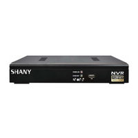 SHANY SNVR-8008ST-2 User Manual