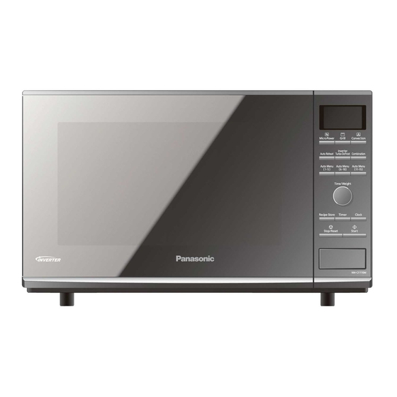 Panasonic NN-CF770M Operating Instruction And Cook Book