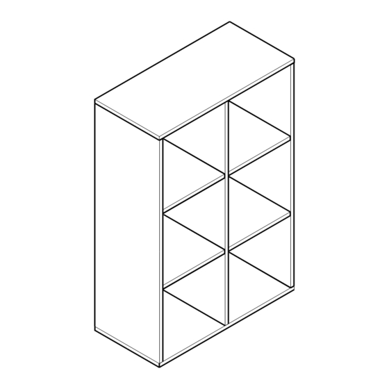 Songmics VASAGLE LBC203 Assembly Instructions Manual
