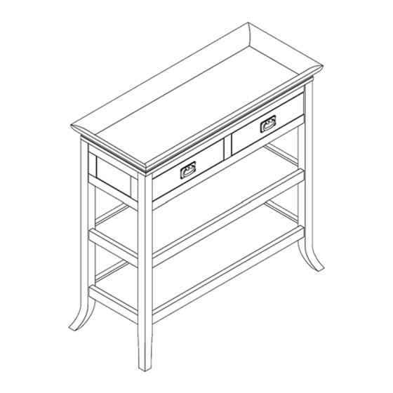 Furniture of America CM-AC214 Assembly Instructions Manual