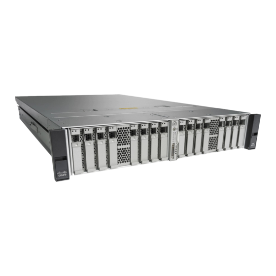Cisco UCS C420 Performance Rack Server Manuals