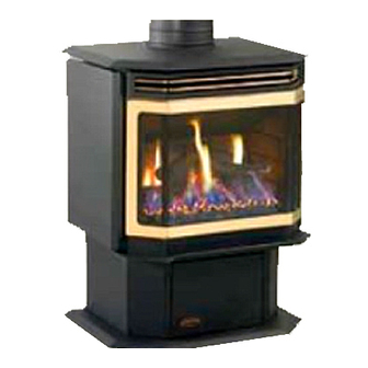 Quadra-Fire Direct Vent Gas Stove Columbia Bay Specifications