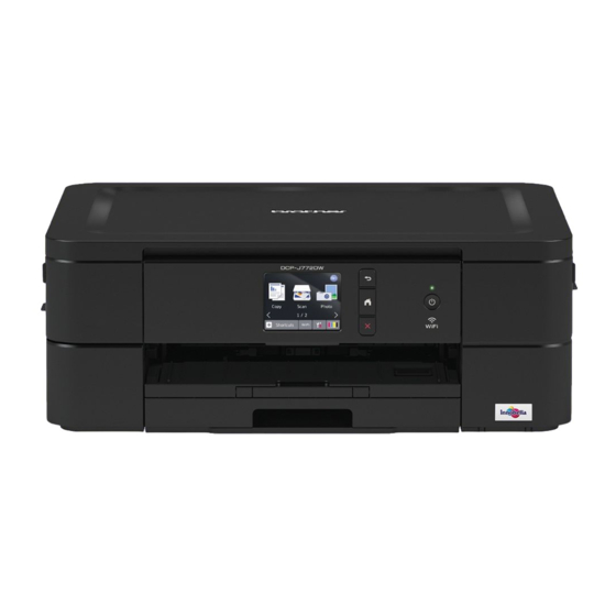 Brother DCP-J772DW Manual