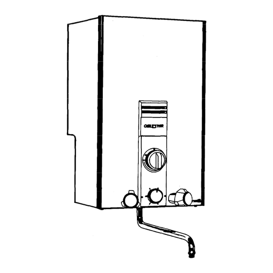 CHAFFOTEAUX Celt Star Series Installation And Servicing Instructions