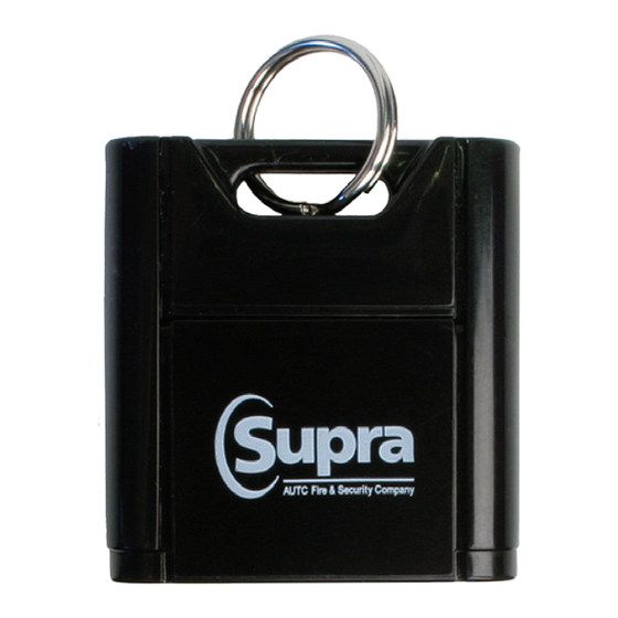 Supra eKEY Instruction Manual