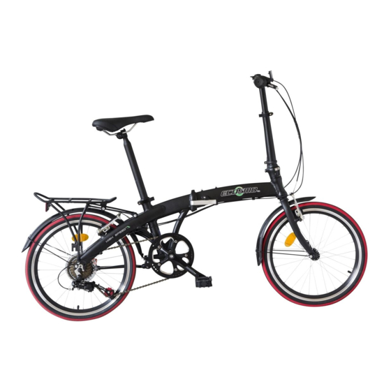 Ecosmo Folding bicycle Instruction Manual