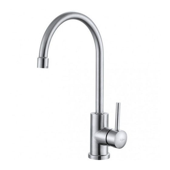 Kraus KPF-2160 Installation Manual