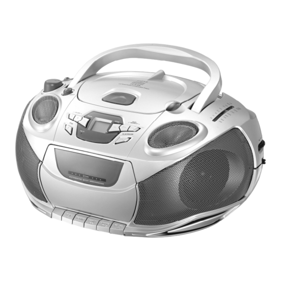 SOUNDMASTER SCD 5850MP3 Manual