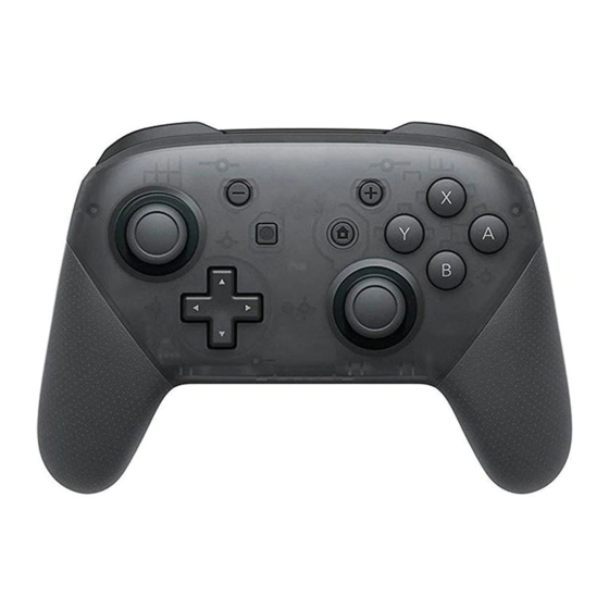 NINTENDO SWITCH PRO CONTROLLER TROUBLESHOOTING STEPS Pdf Download ...