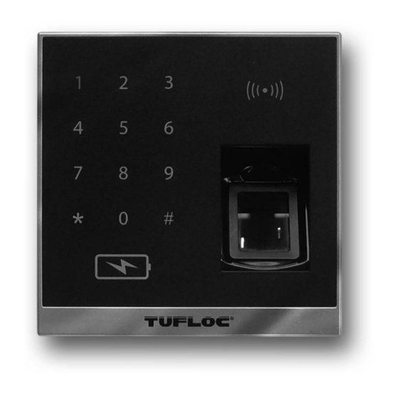 TUFLOC Fingerprint Reader Installation Instructions